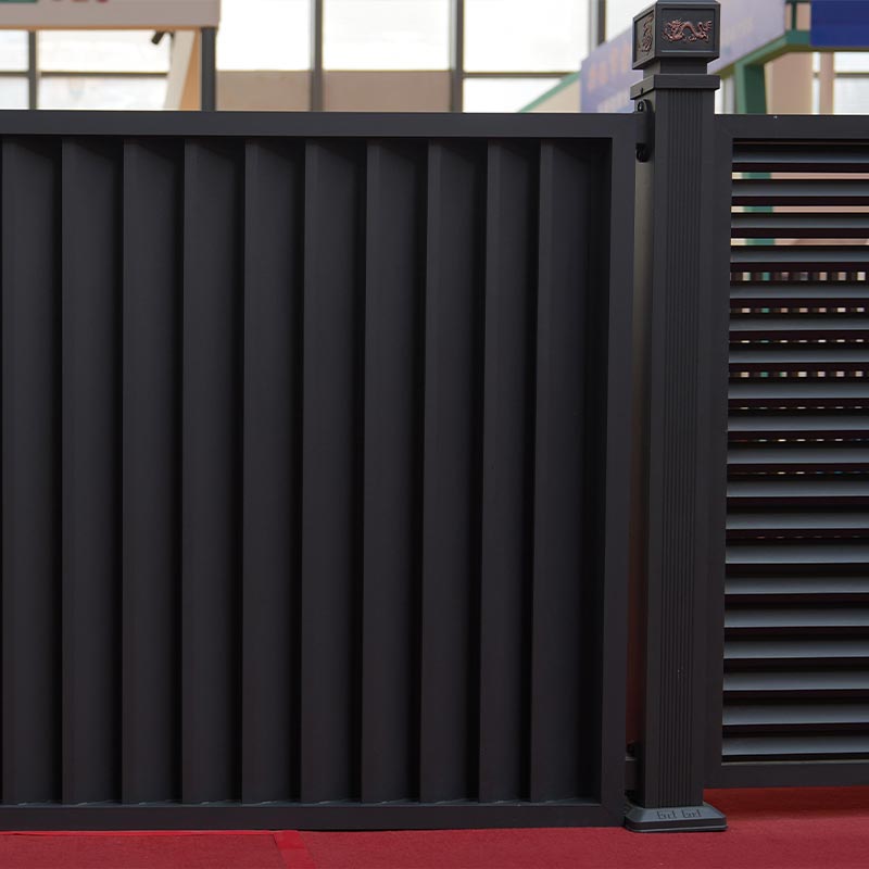 Quare elige Aluminium Alloy Fence Securitatis maledictum pro Property